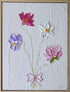 30 x 40cm Birth Flower Bouquet Example