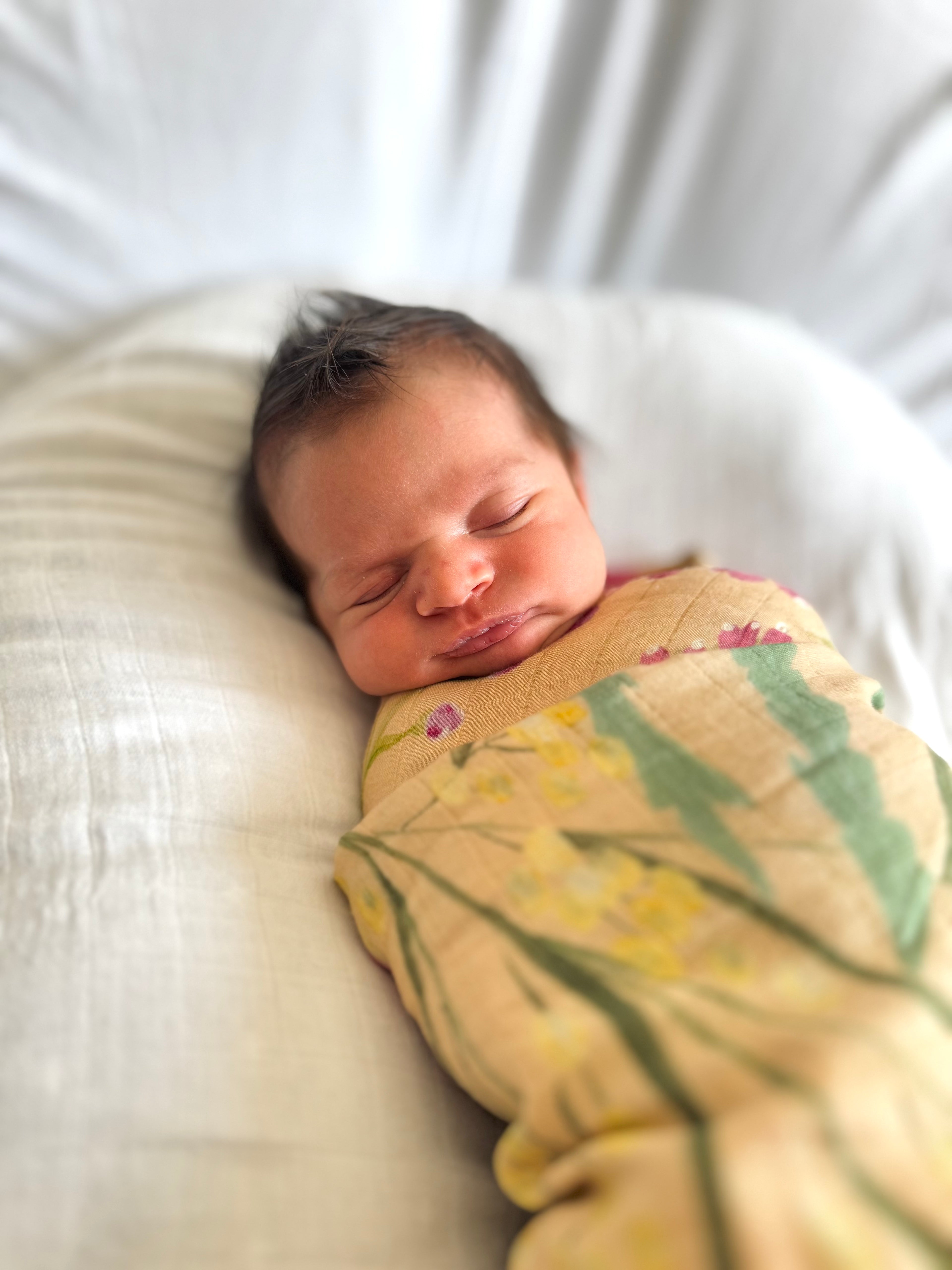 Baby Muslin Swaddle / Throw Blanket