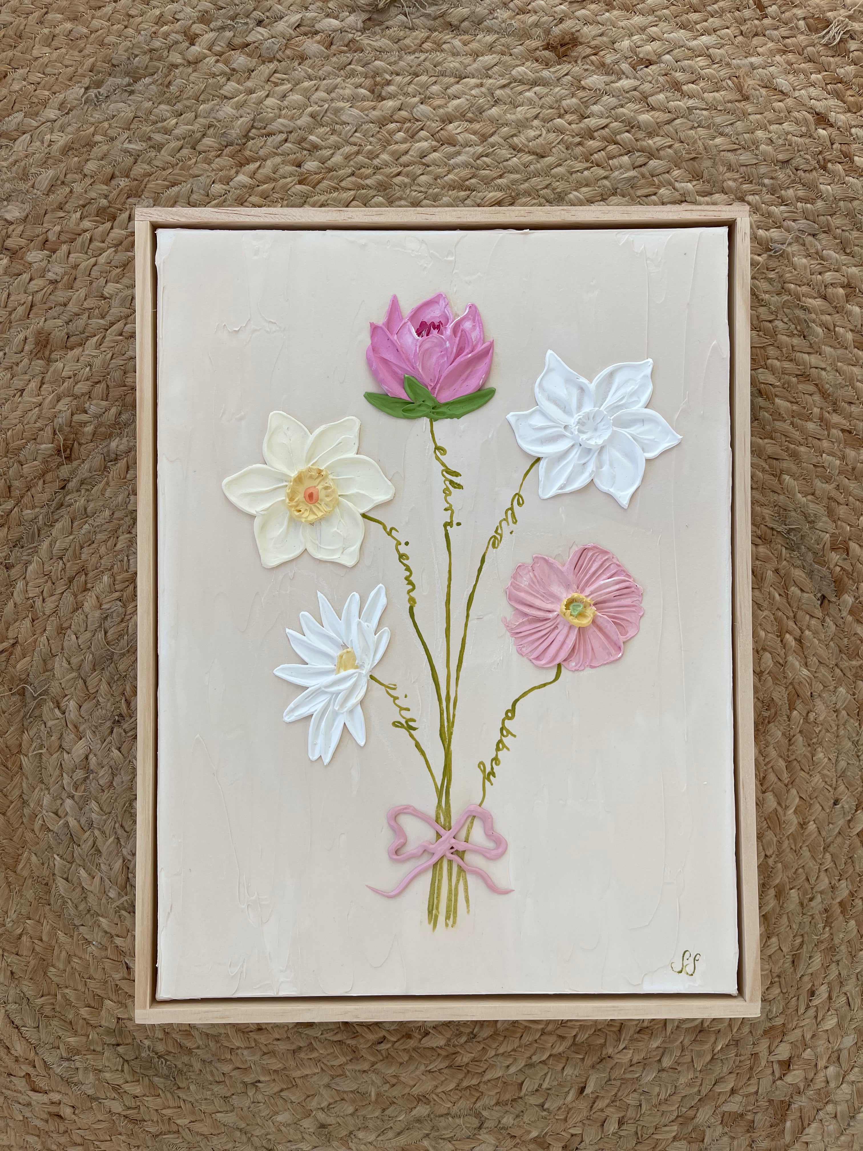 Birth Flower Bouquet - Personalised Family & Friends Gift