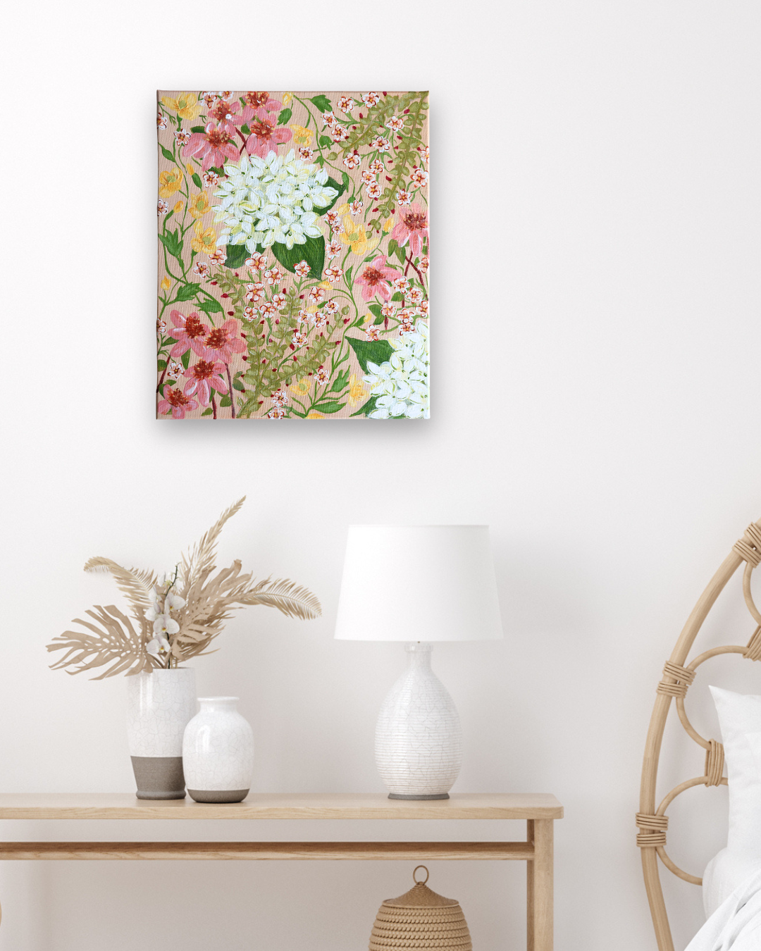Blush Garden Reverie
